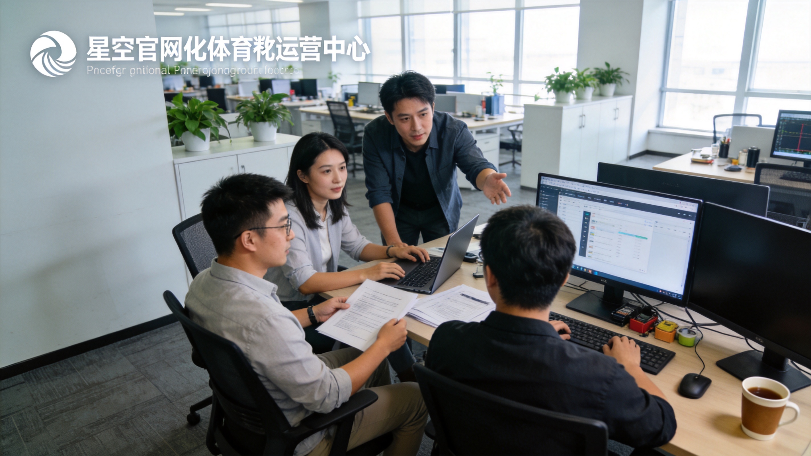 星空官方网站体育数字化运营中心工作环境